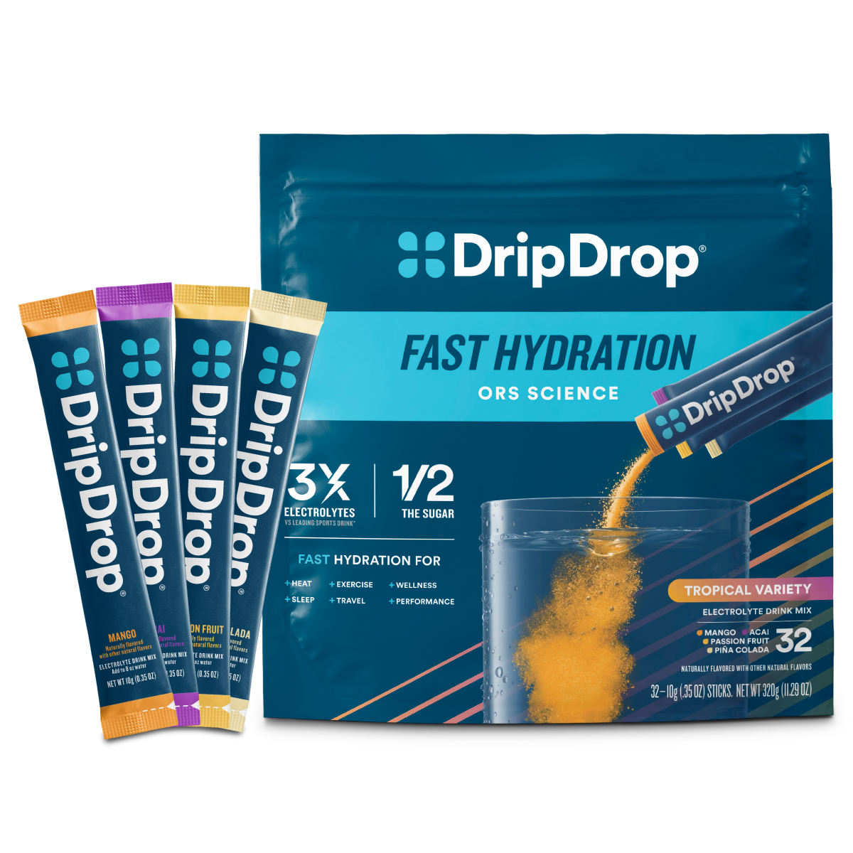 dripdrop-tropical-variety-pack-electrolyte-powder-8-oz-sticks-32-count-k9 Tropical_Variety_-_32ct_-_Transparent.png